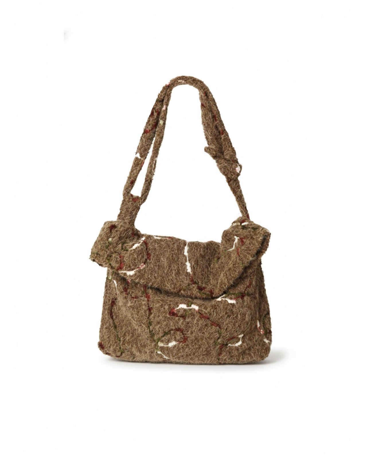 MATKEI “Wild Grass / Nomad Spectrum” Oversized Slouchy Shoulder Bag
