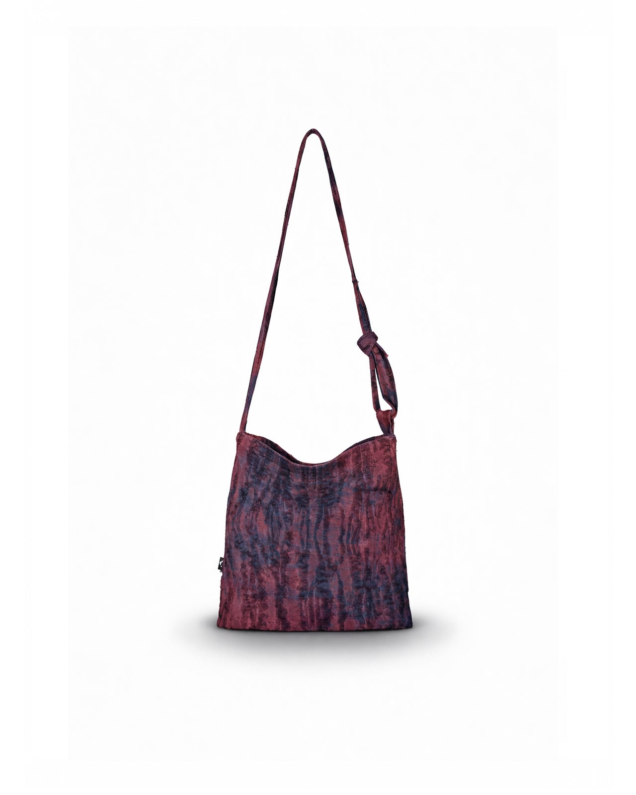 MATKEI “Violet Tie-Dye” Canvas Crossbody Tote